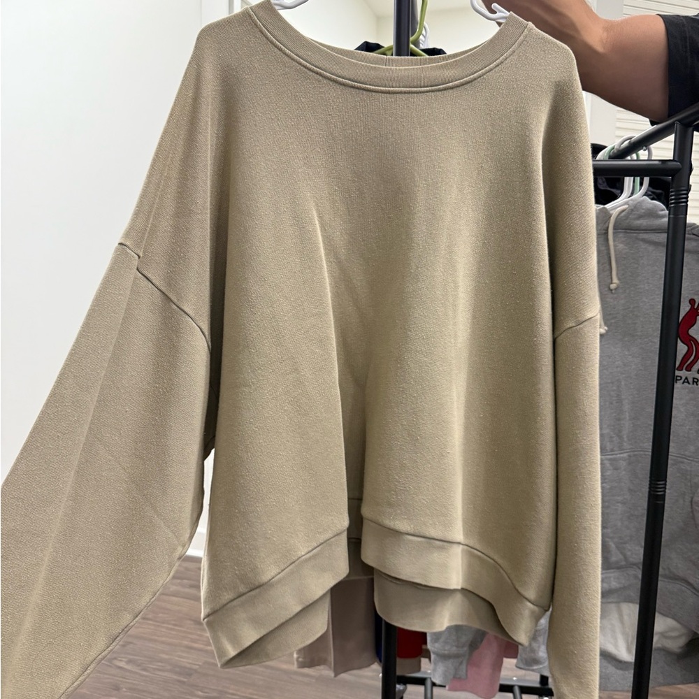 Acne Tan Crew Neck Sweater